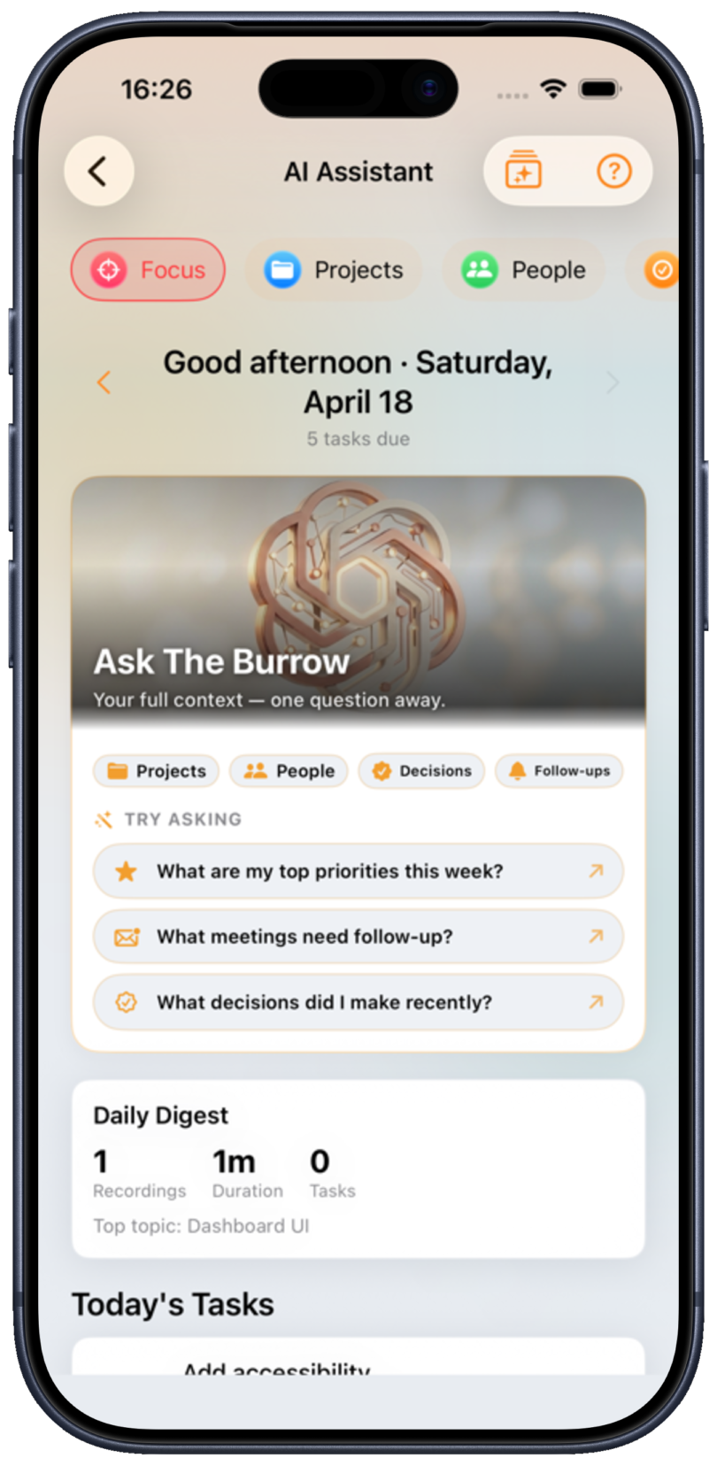Marmot Vox Ask The Burrow — AI assistant